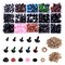 570 Pcs Plastic Safety Eyes and Noses with Washers , Craft Doll Eyes and Teddy Bear Nose for Amigurumi, Crafts, Crochet Toy and Stuffed Animals (Assorted Sizes)